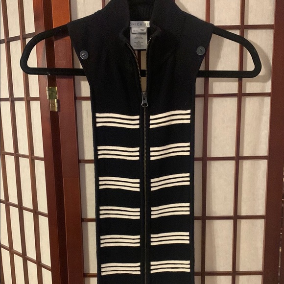 AuTH Veronica Beard Navy Persah Dickey - Picture 2 of 11